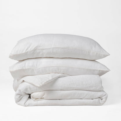 Linen Duvet Cover with Pillowcases - BEDLAM - Sustainable European-made Linen