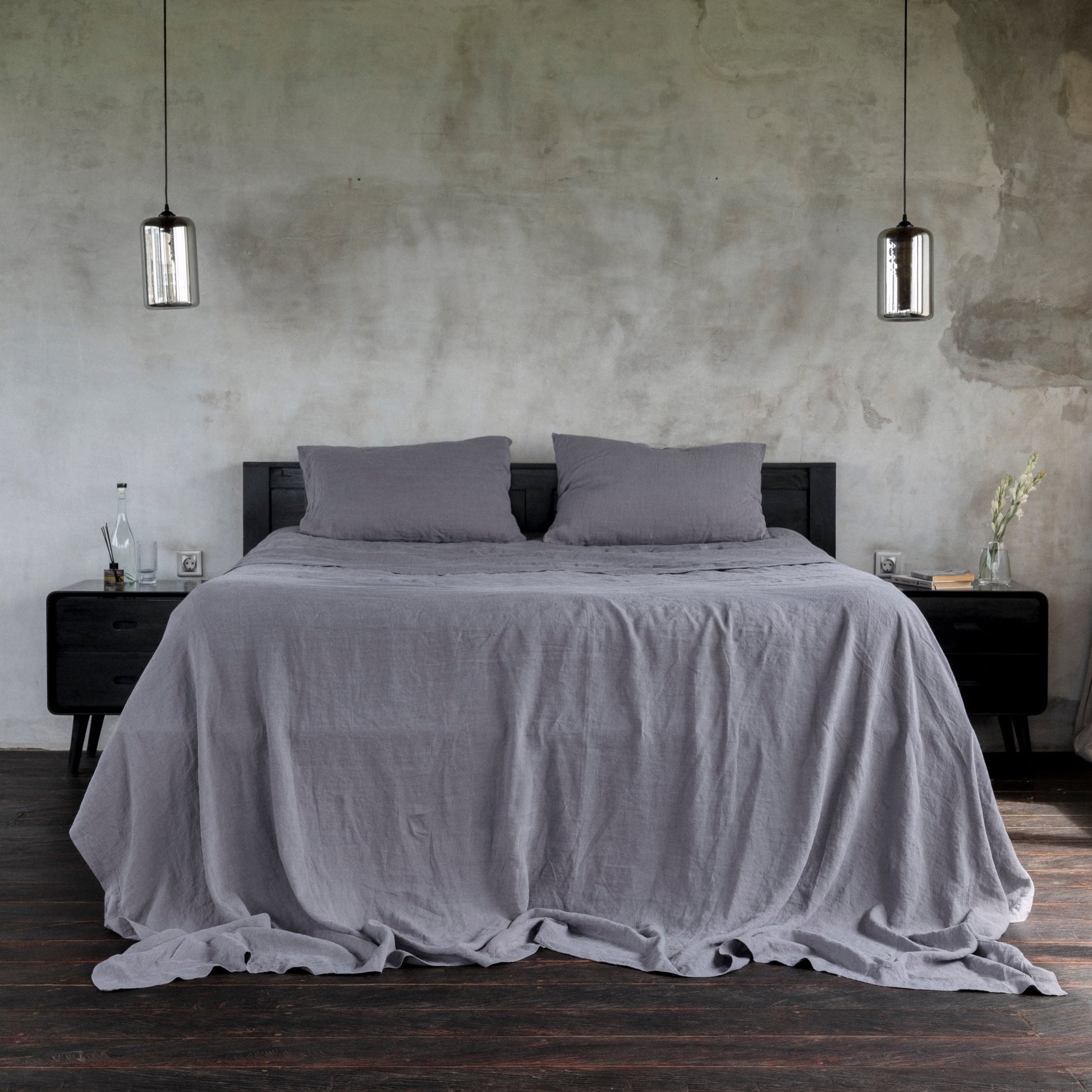 Linen Flat Sheet - BEDLAM - Sustainable European-made Linen